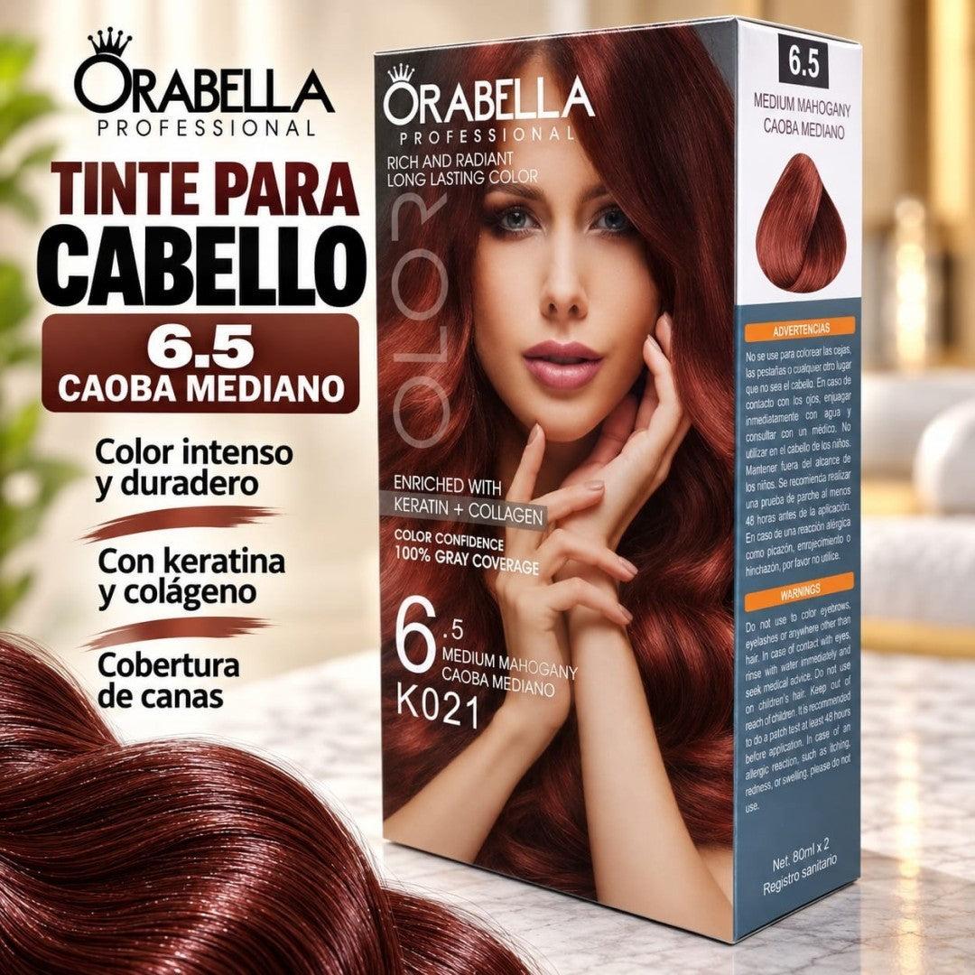 TINTE ORABELLA 6.5 CAOBA MEDIANO