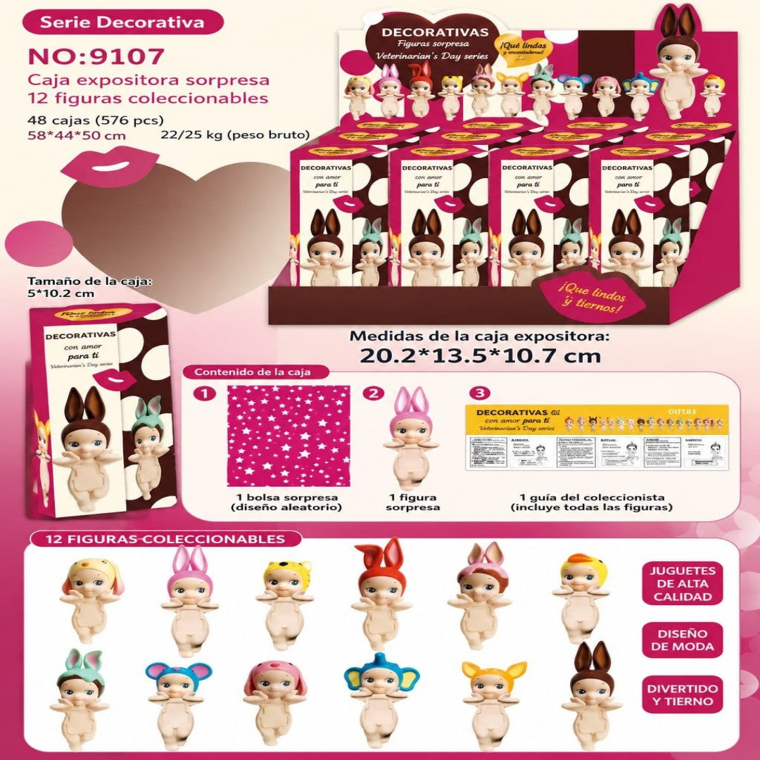 SONNY ANGEL CAJA SORPRESA 12PCS 9107