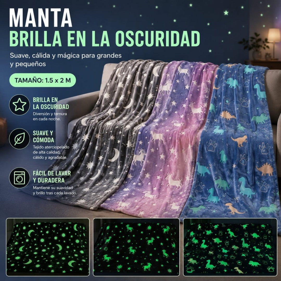COBIJA LUMINOSA 150*200CM