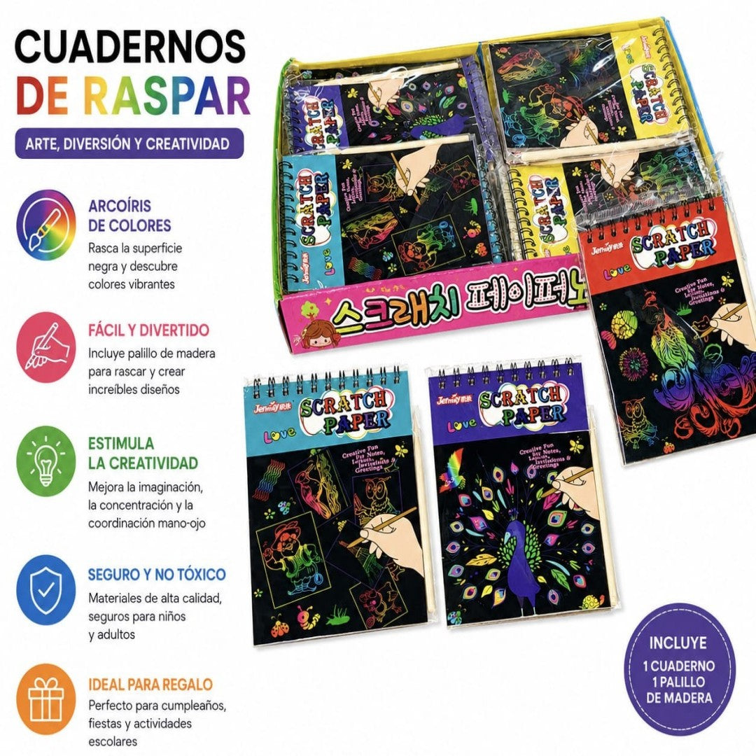 DIBUJO PARA RASPAR 64K 4177