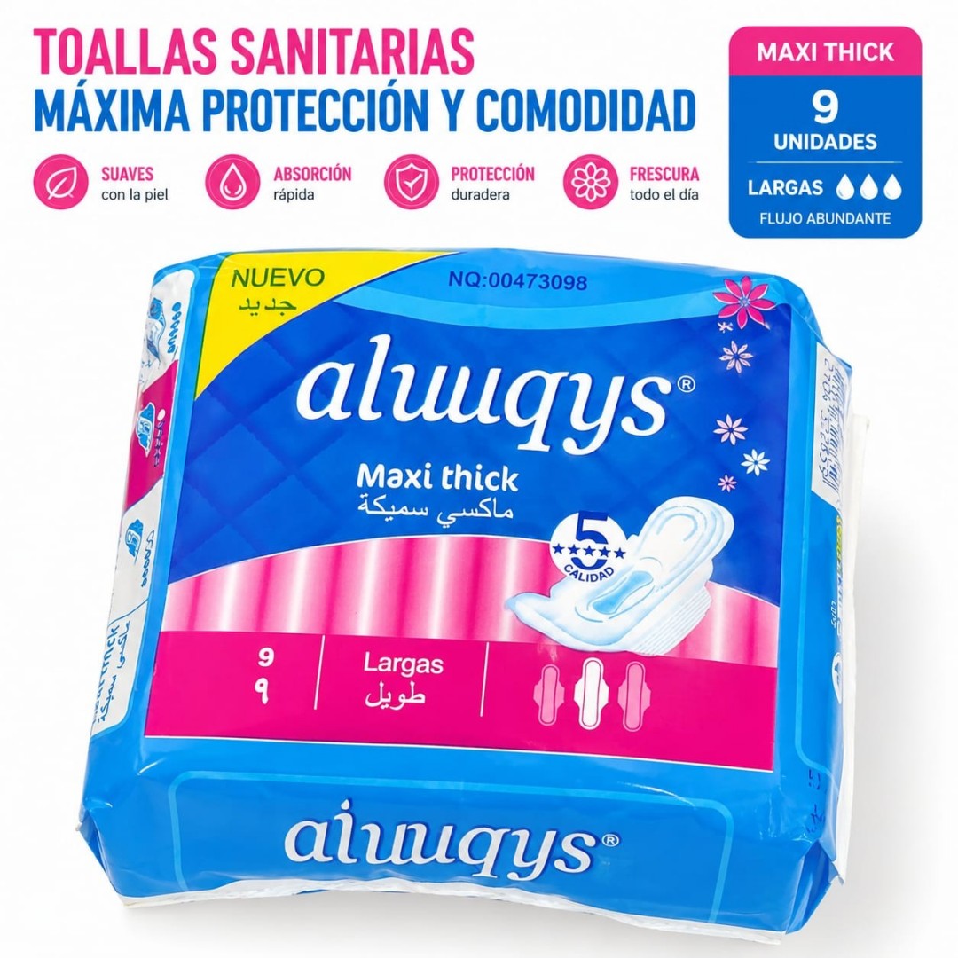 TOALLA SANITARIA 9PCS 2859