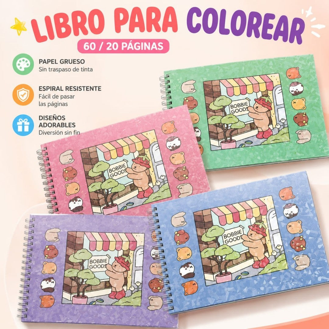 LIBRO COLOREAR XYH-902-D