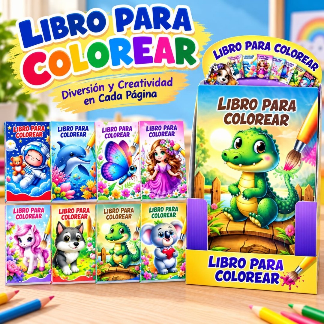 LIBRO COLOREAR B5 ES70046