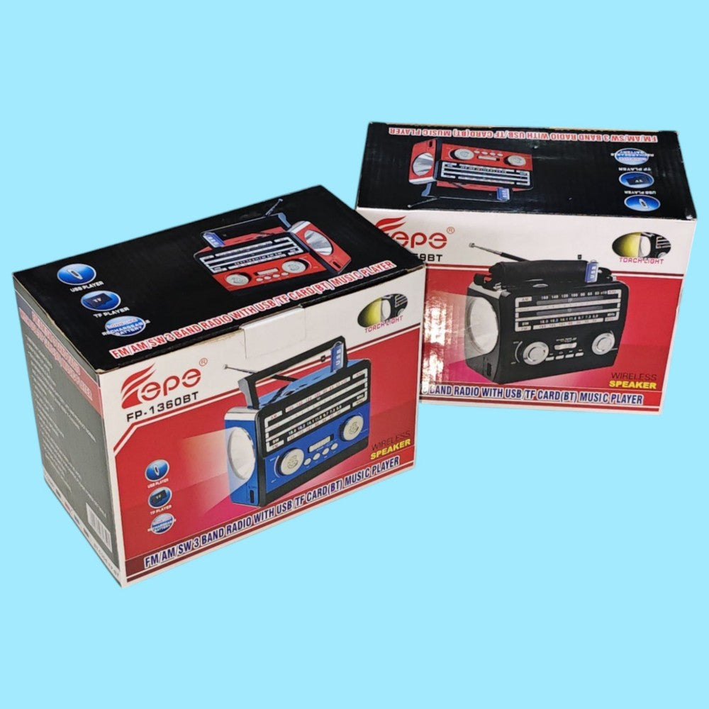 RADIO ANTIGUO C/ BLUETOOTH FP 1359BT