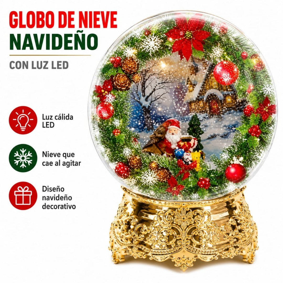 LAMPARA NIEVE CANFIN PLATO