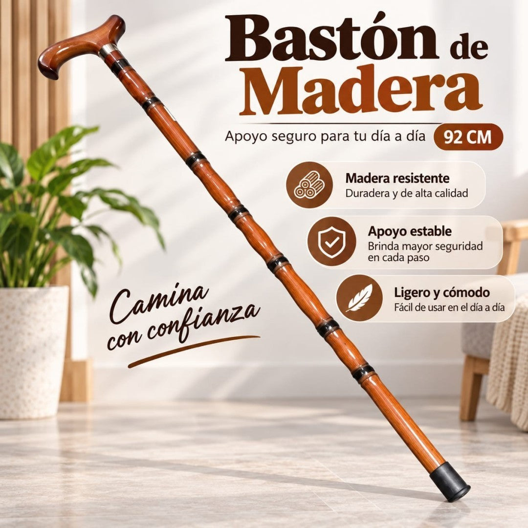 BASTONES MADERA 92CM