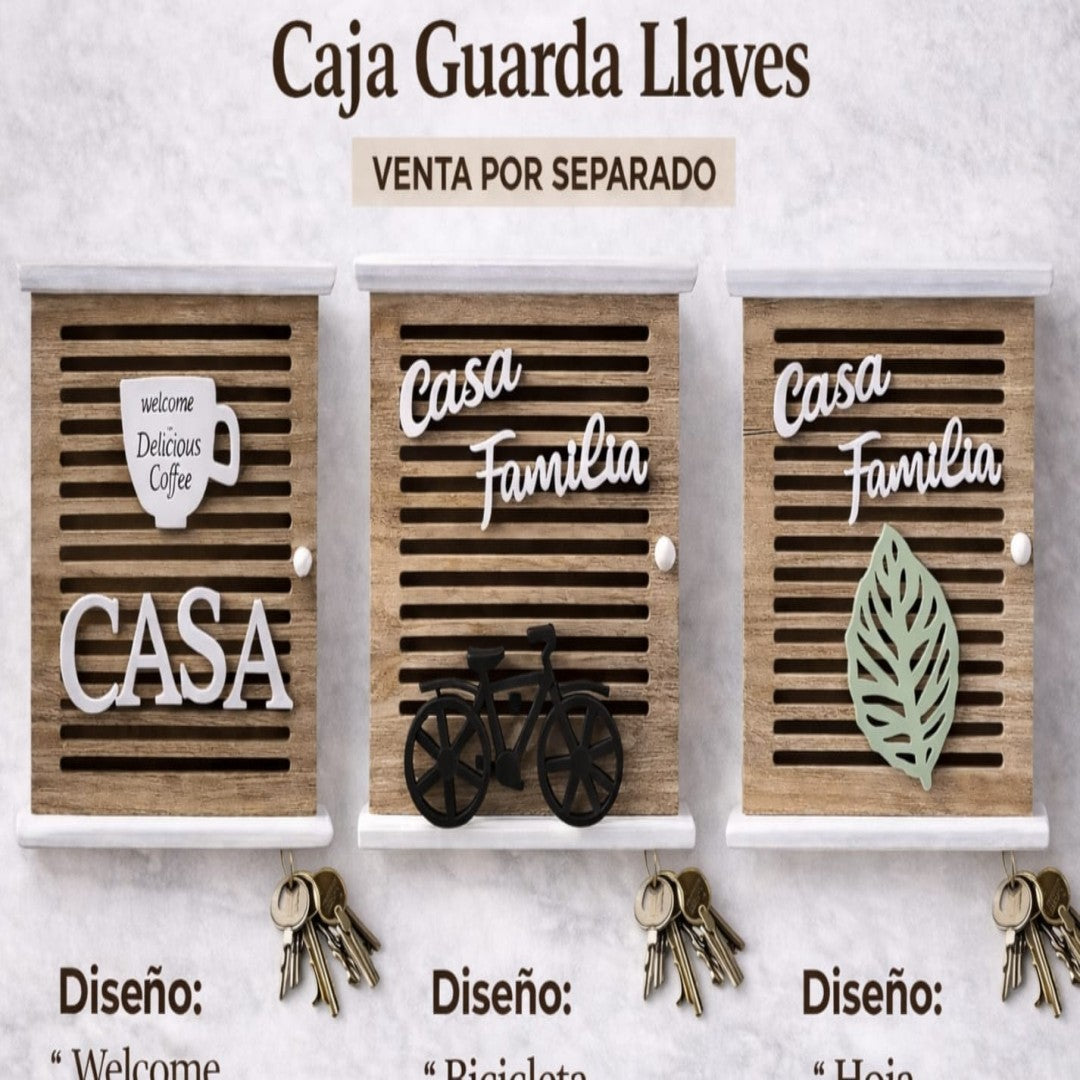 CAJA PERCHERO PARA LLAVES A20-1