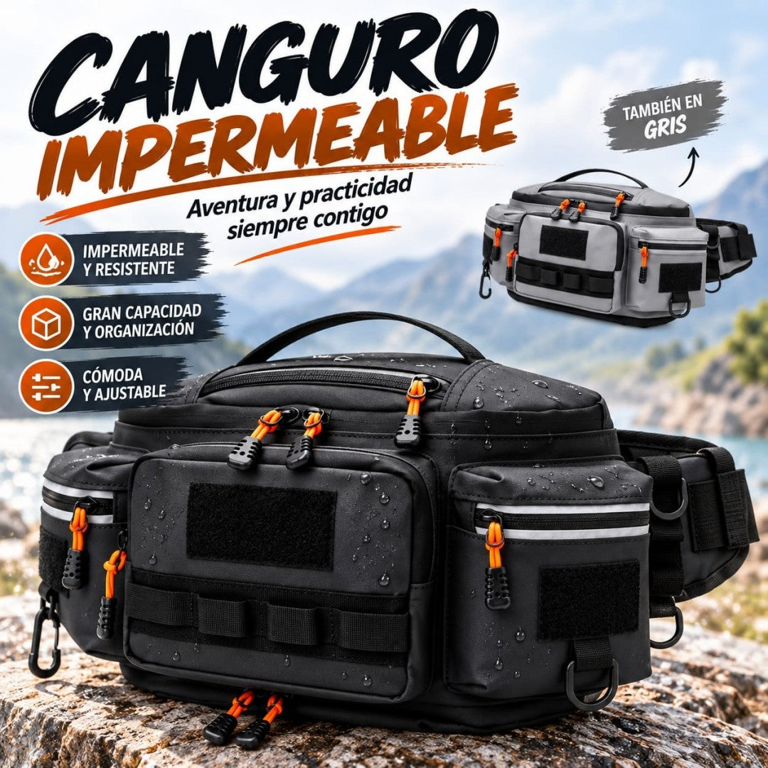 CANGURO IMPERMEABLE DEPORTIVO