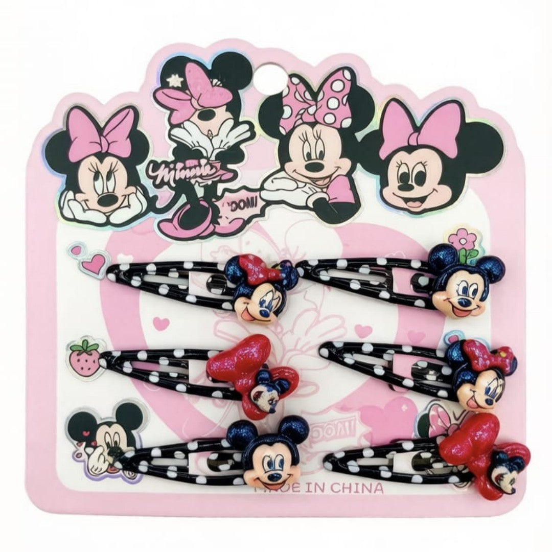 SET PRENSA PARA CABELLO MINIE 6PCS