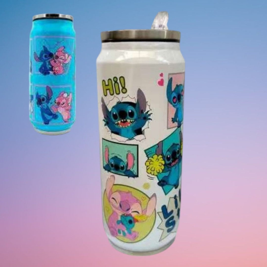 VASOS ACERO TIPO LATA STITCH 500ML