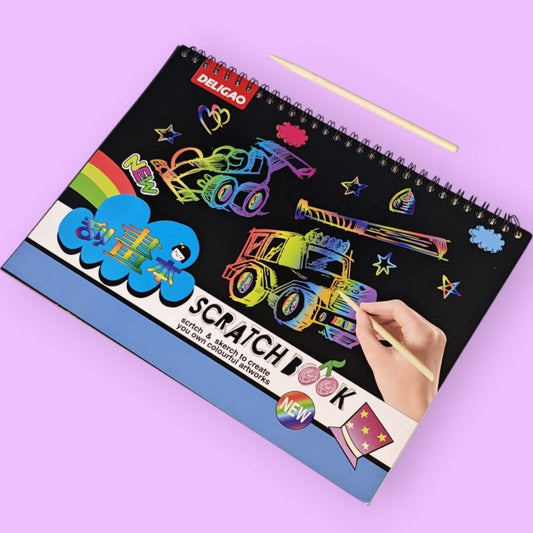 DIBUJO PARA RASPAR 16K 1877