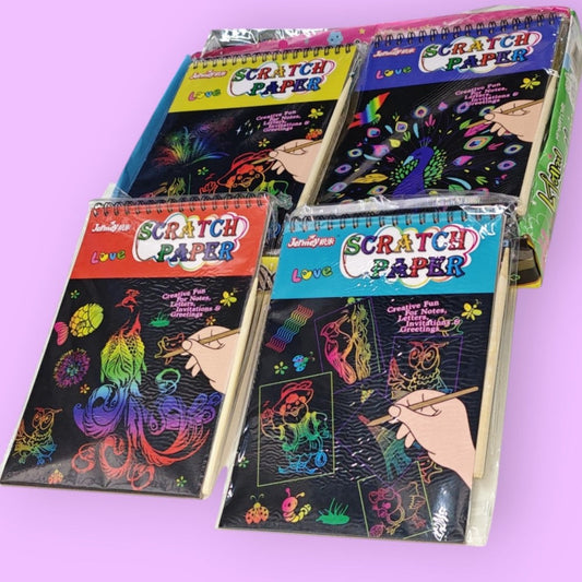 DIBUJO PARA RASPAR 32K 4245