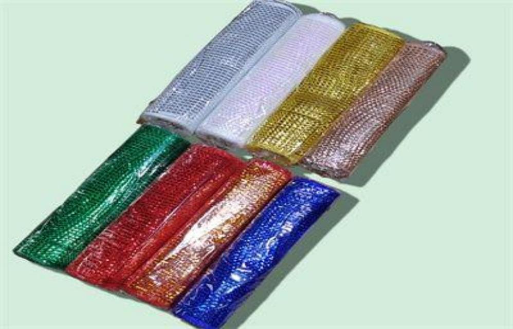 MALLA NAV 26CM 5YD LINEA DORADO