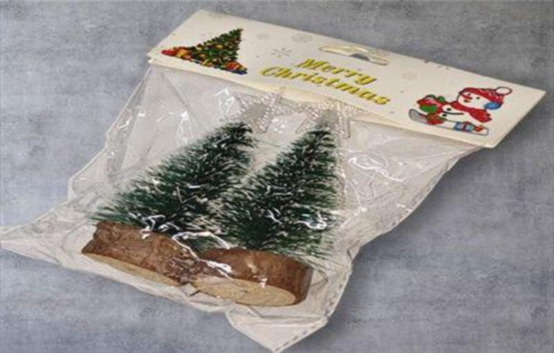 MINI ARBOL 12CM 2PCS BY17148-4