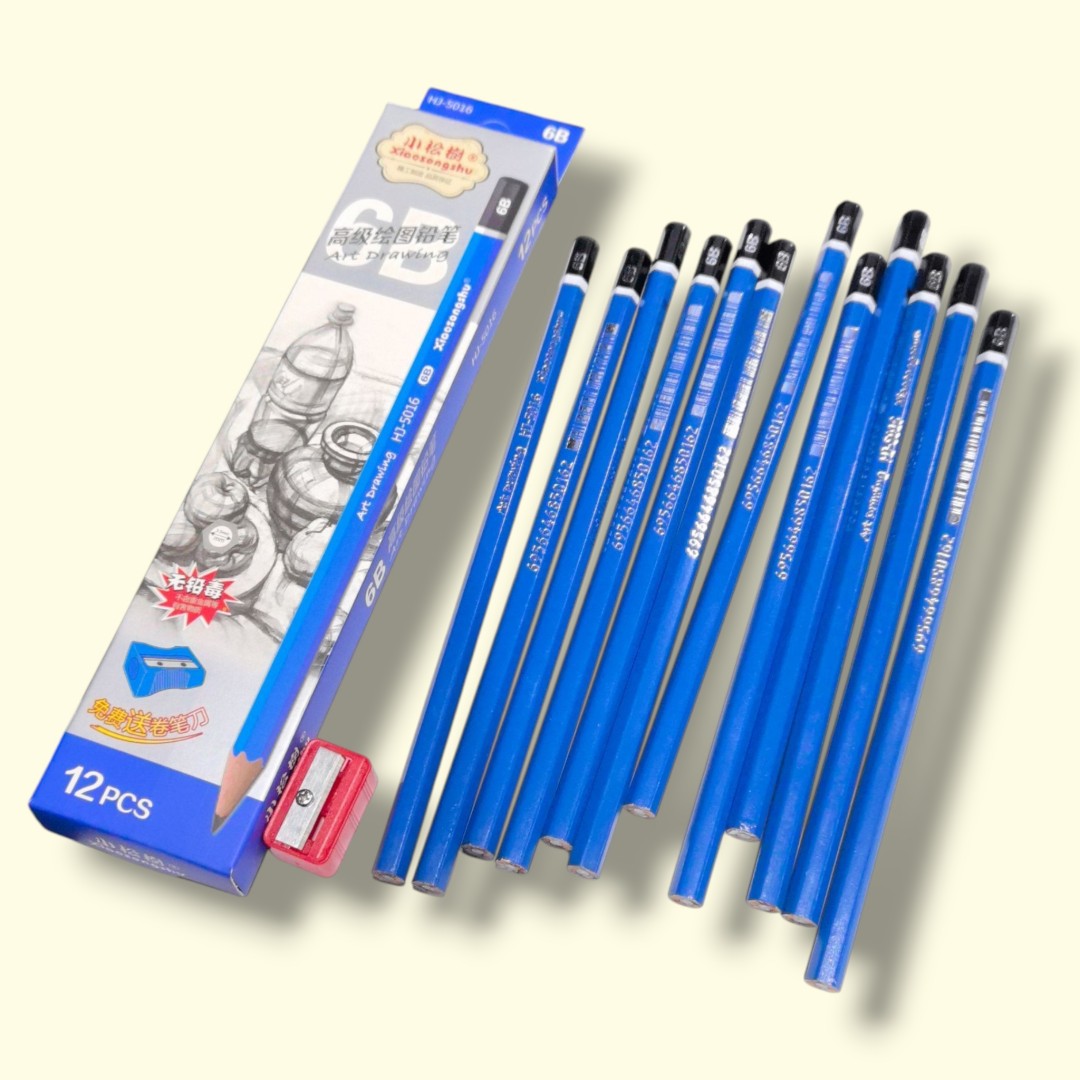 LAPICES 6B 12PCS