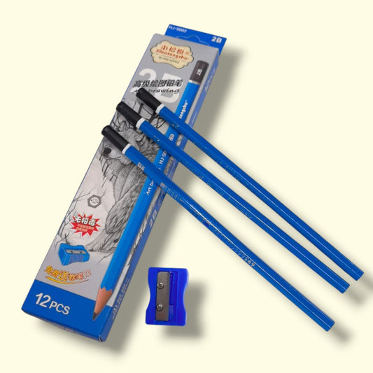 LAPICES 2B 12PCS