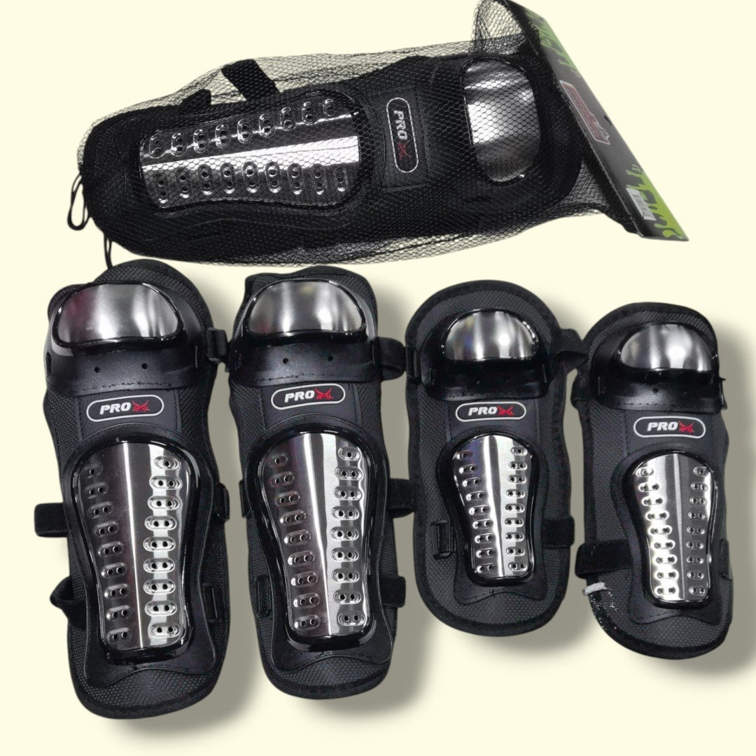 JUEGO RODILLERAS PARA MOTOCICLISTA FX-29