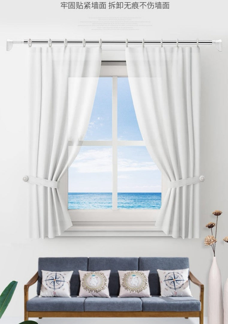 TUBO CORTINERO BANO 110-200CM 8007