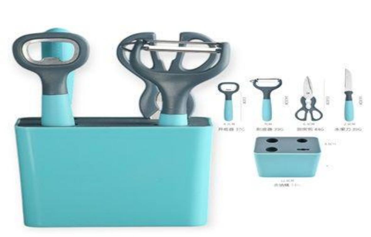 JUEGO HERRAMIENTAS P/COCINA 5PCS E541