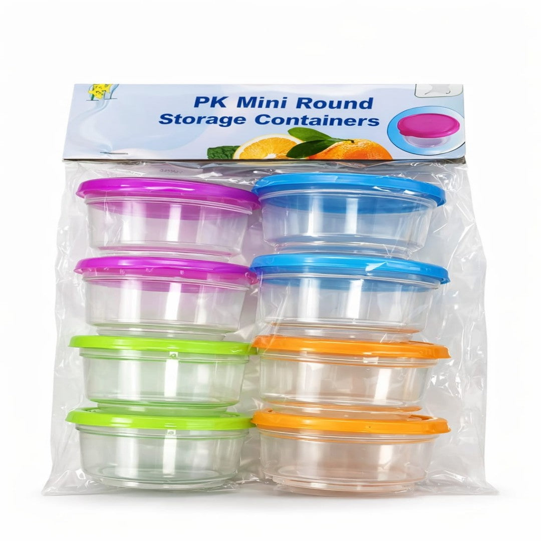 SET RECIPIENTES PARA REFRI 50ML 8PCS 2148