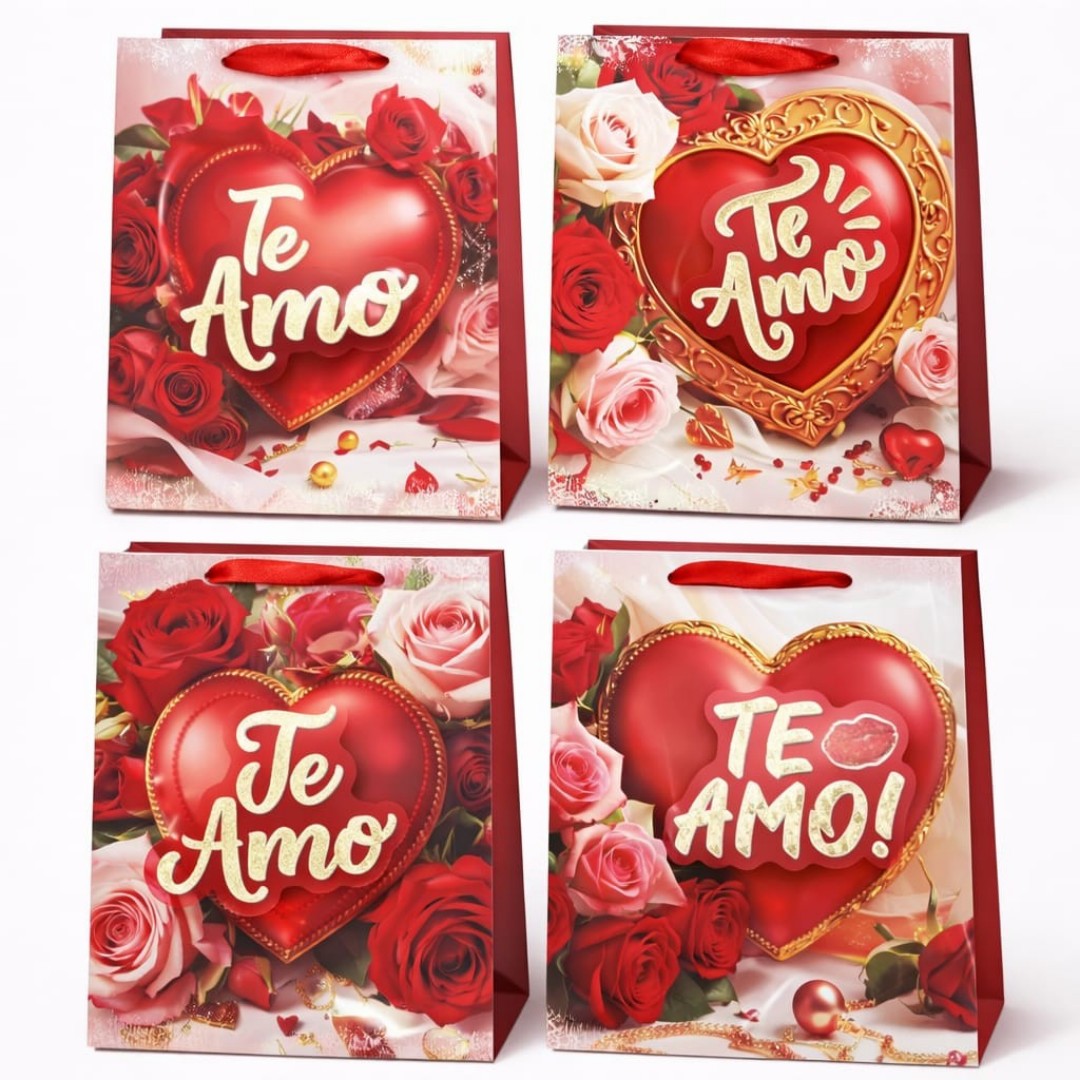 BOLSA REGALO TE AMO M SC317