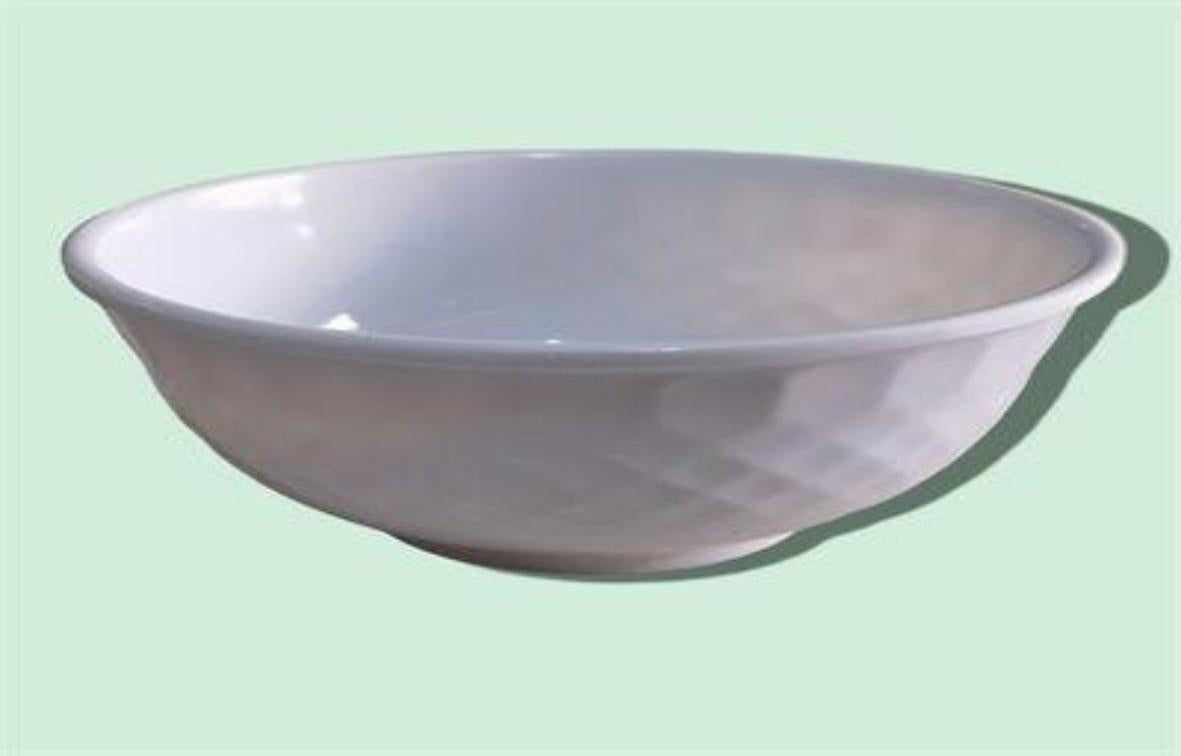 TAZA MELAMINA BLANCA 5PUL CK50050