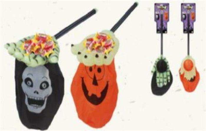 BOLSA CALAVERA HALLOWEEN LUMINOSA
