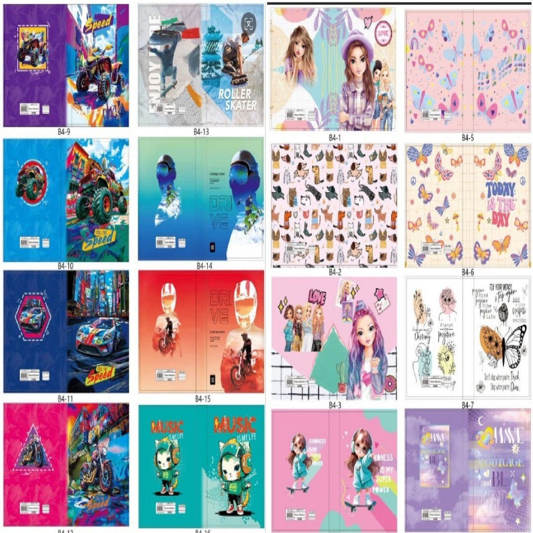 CUADERNO COSIDO 190*247 50H B4 B