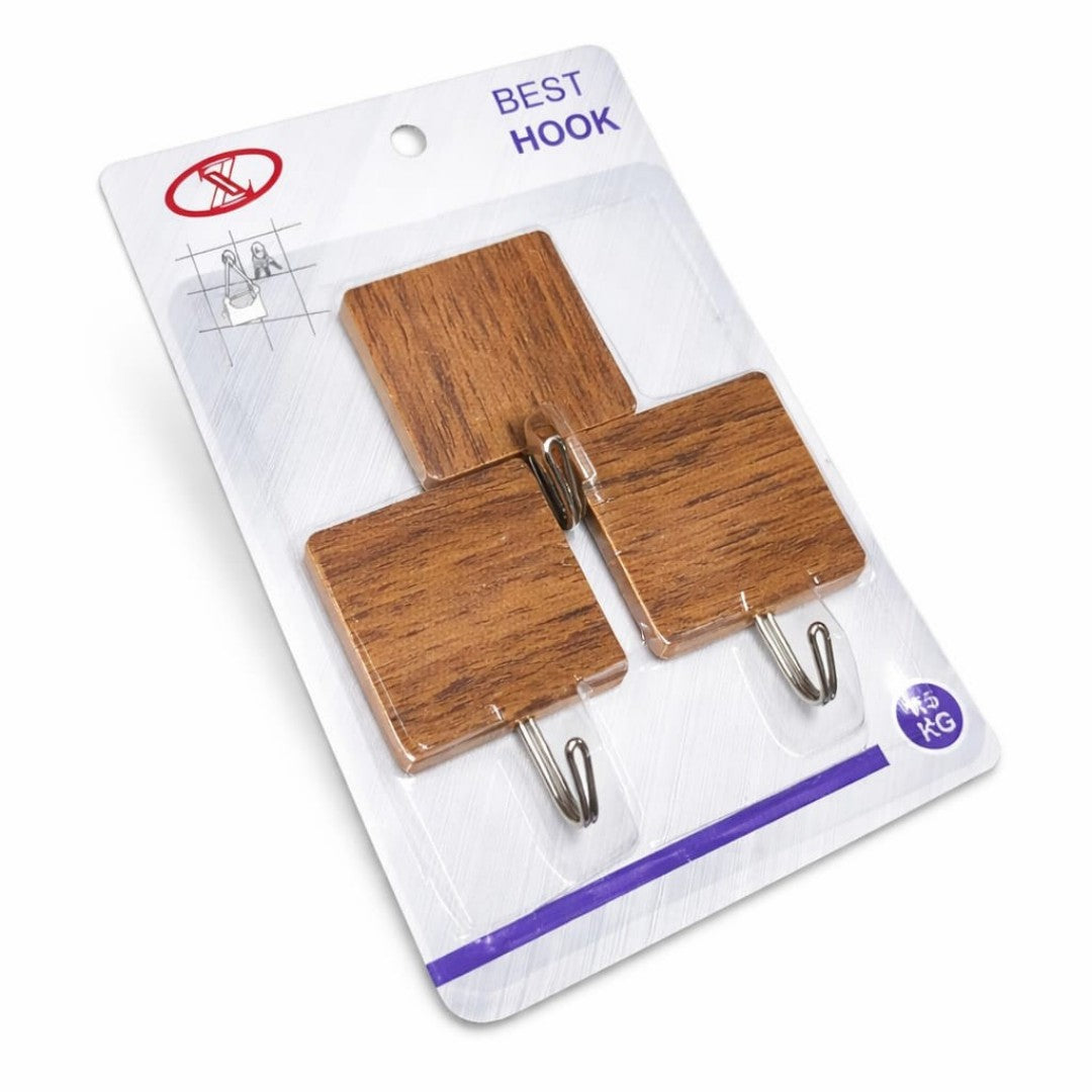 SET VENTOSA GANCHO 3PCS 36582