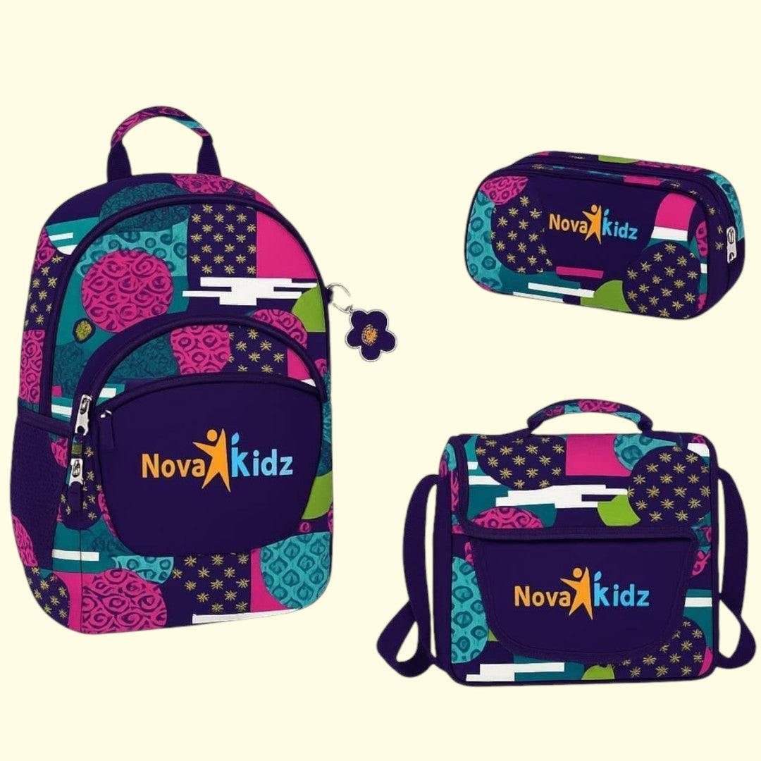 SALVEQUE+LONCHERA+CARTUCHERA 18PUL NOVA 8