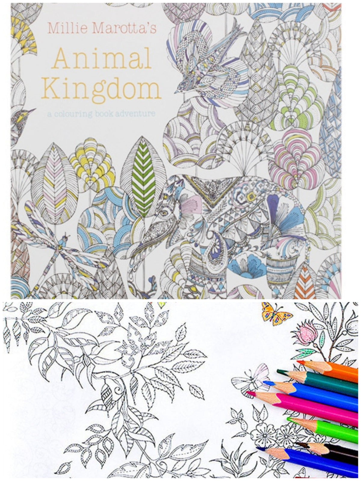 LIBRO COLOREAR FLOR A