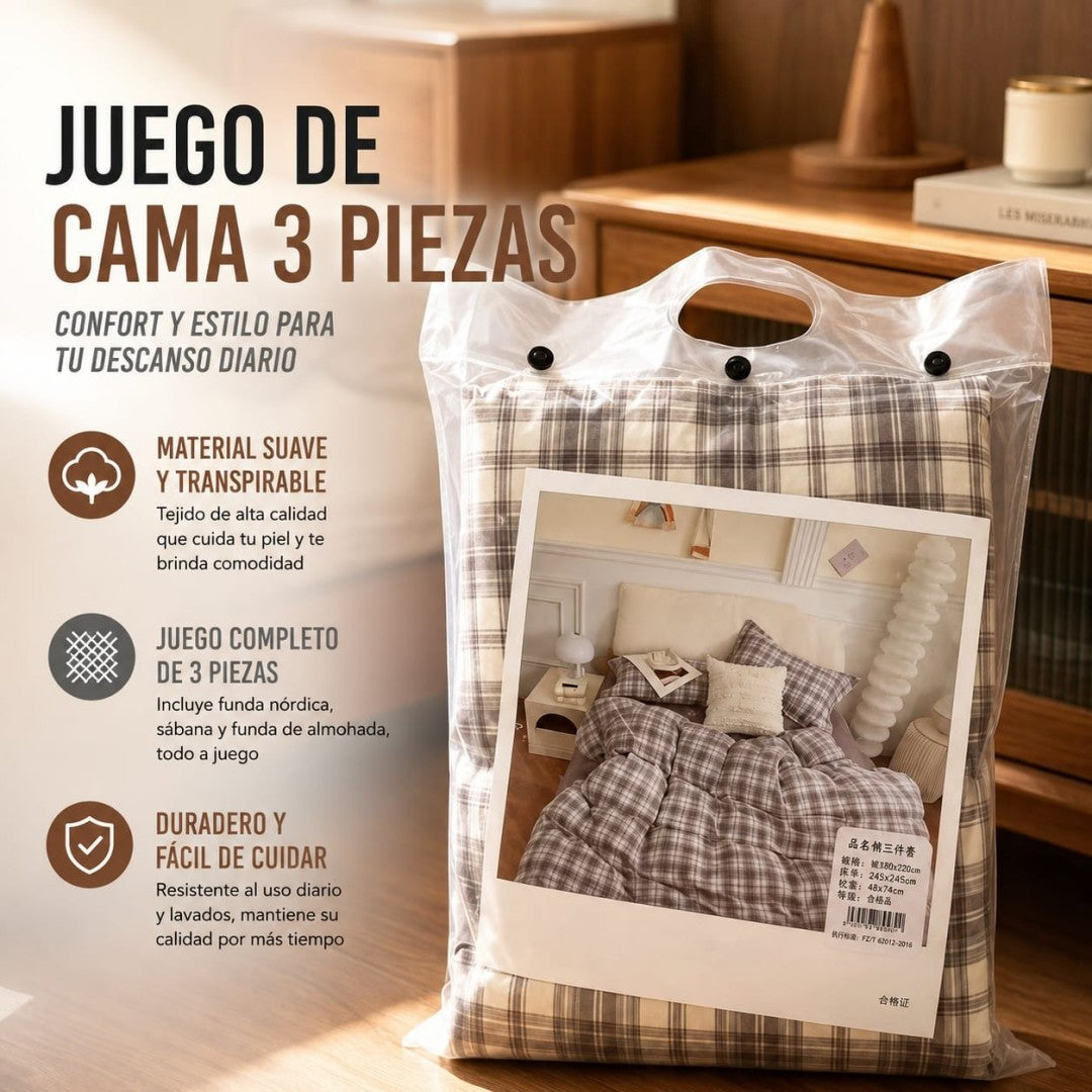 JUEGO DE CAMA 3PCS 564-3