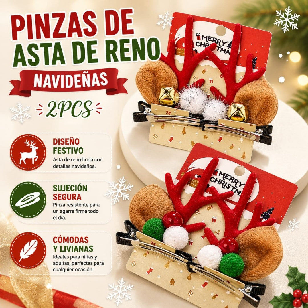 PRENSA P/ CABELLO VENADO 2PCS