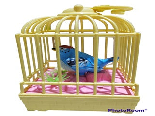 JAULA CON PAJARO 888-20