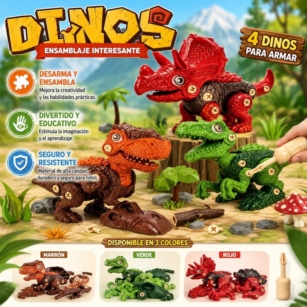 DINOSAURIO ARMAR 138-2