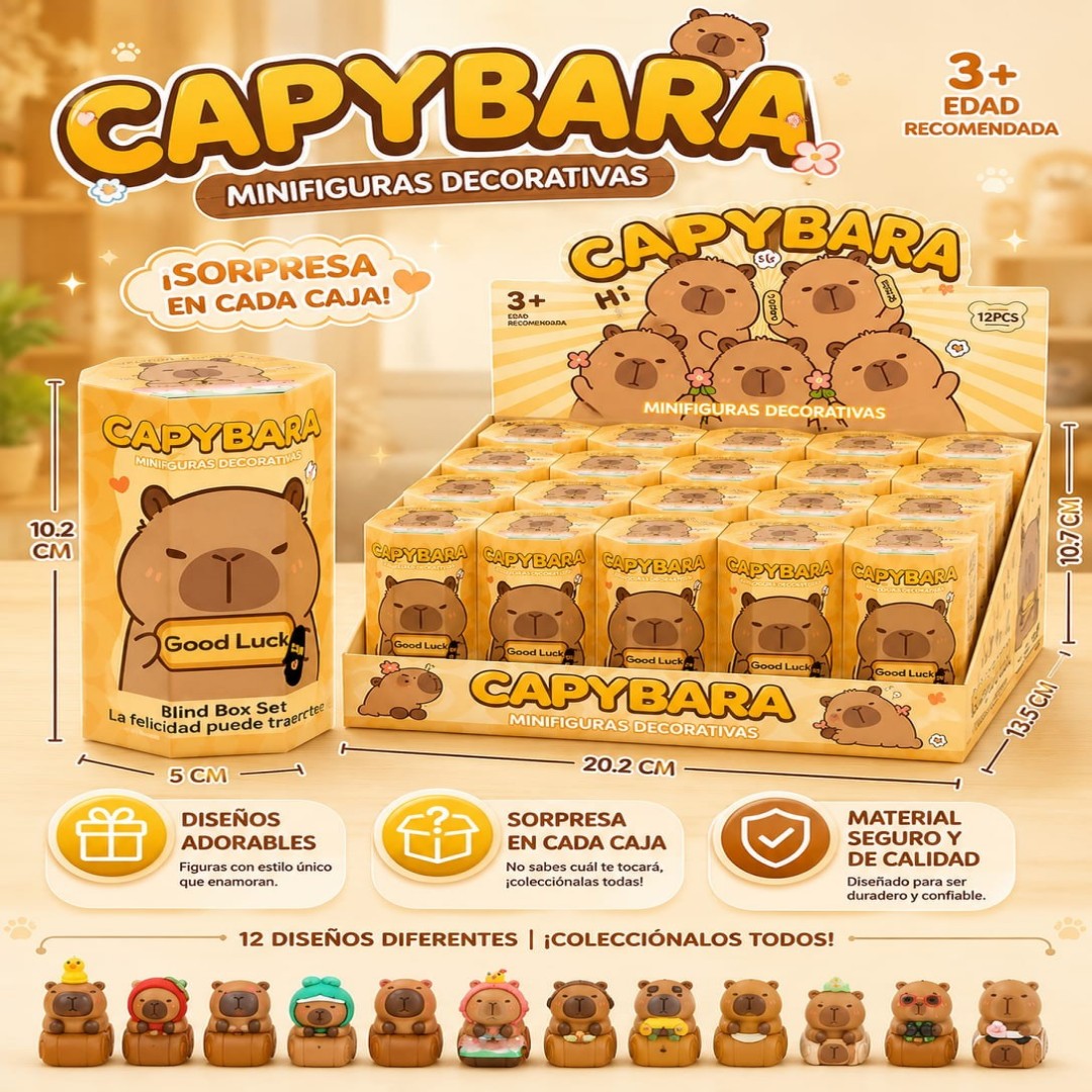 SONY ANGEL CAPIBARA CAJA SORPRESA