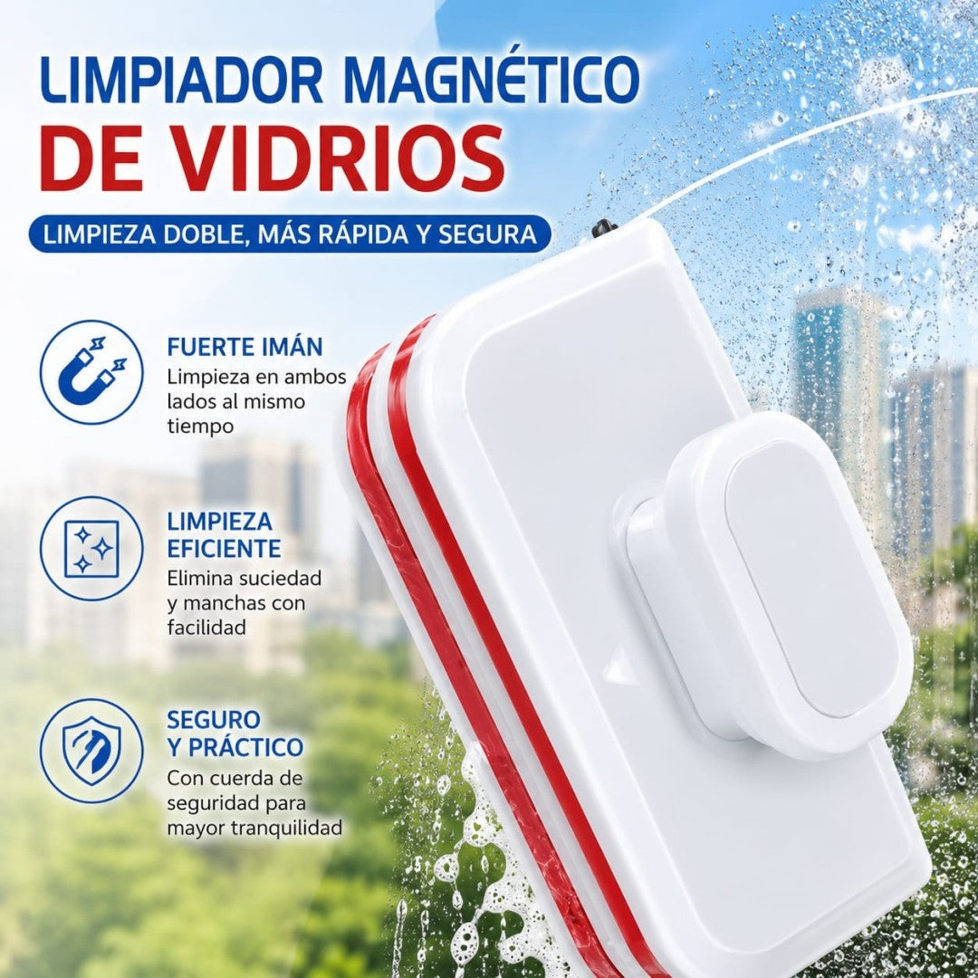 LIMPIADOR VIDRIO CUADRADO BLANCA