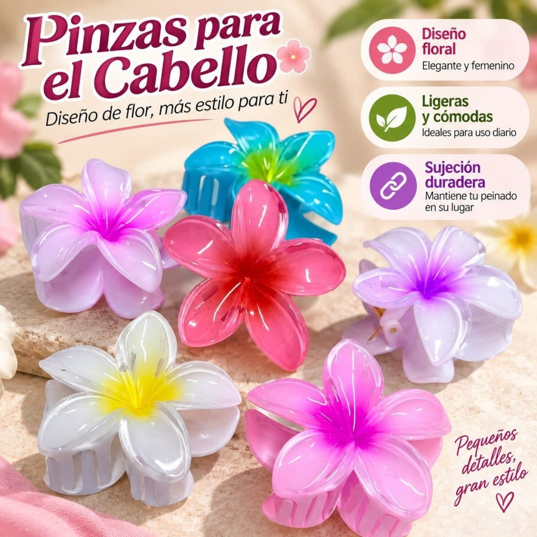 PRENSA PARA CABELLO FLOR COLOR C