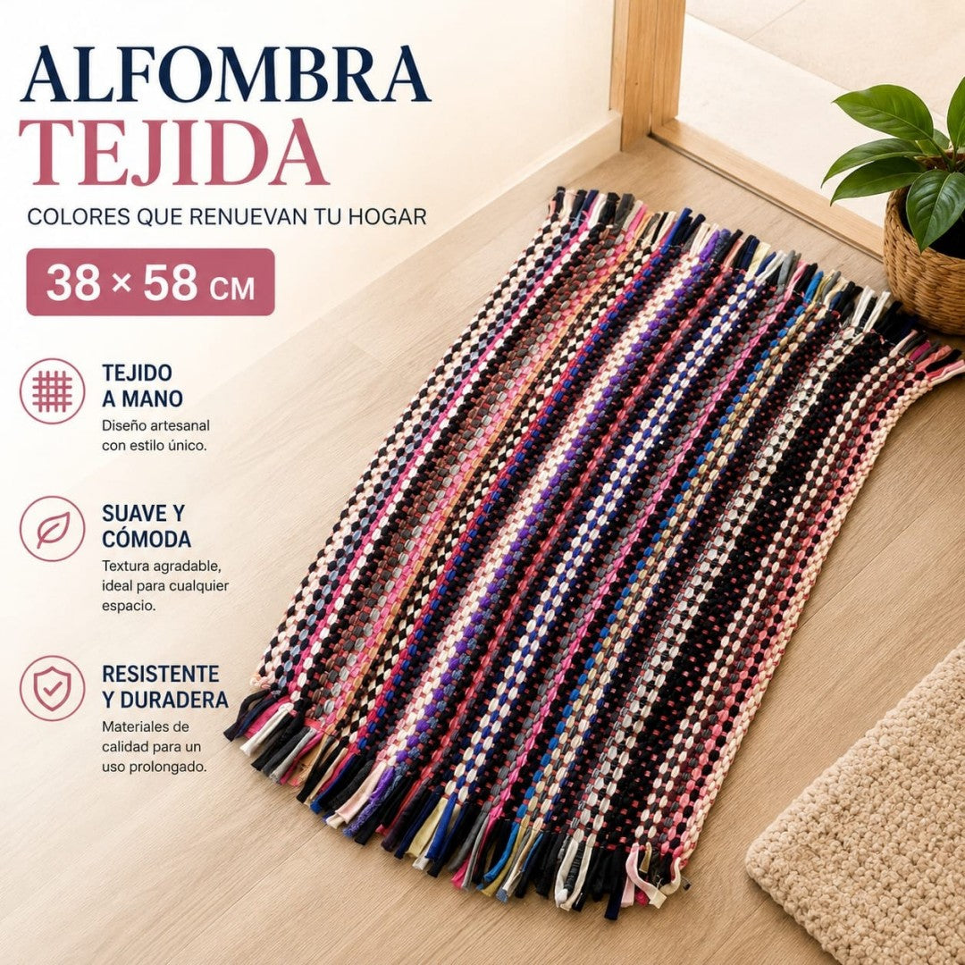 ALFOMBRA TELA TEJIDO 38*58