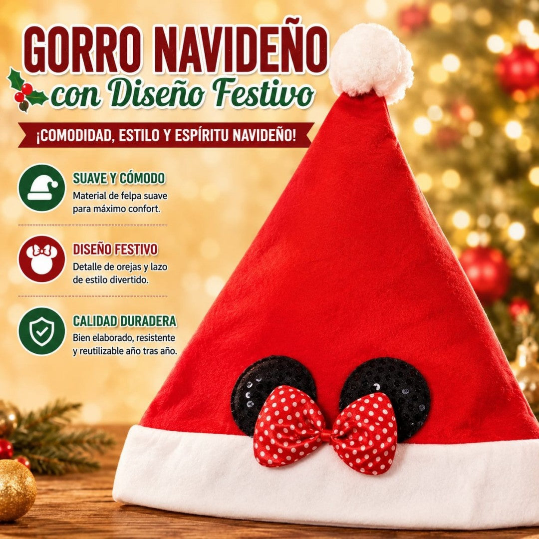 GORRO NAVID MICKEY 29*40CM
