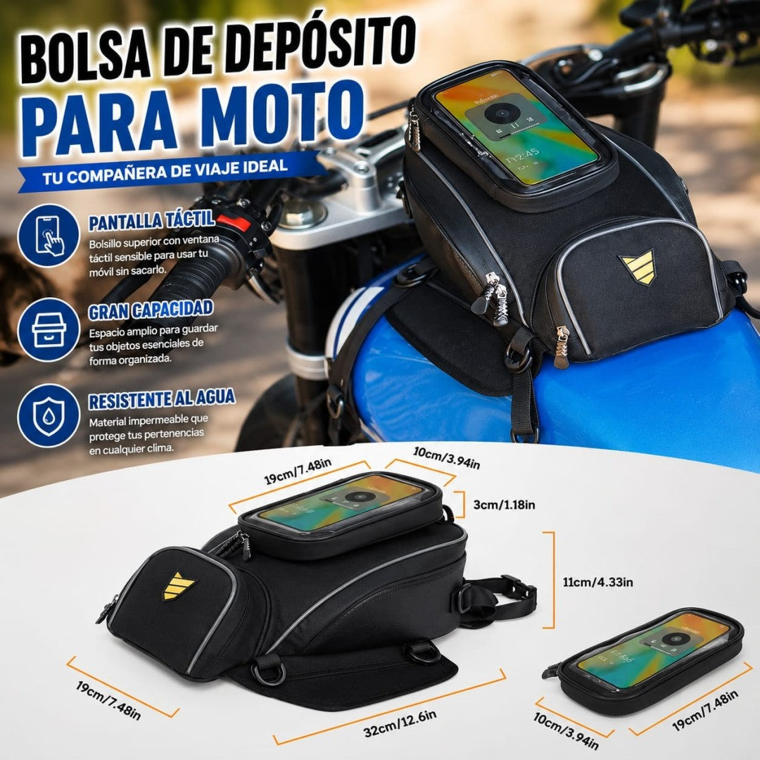 BOLSO DE TANQUE PARA MOTOCICLETA