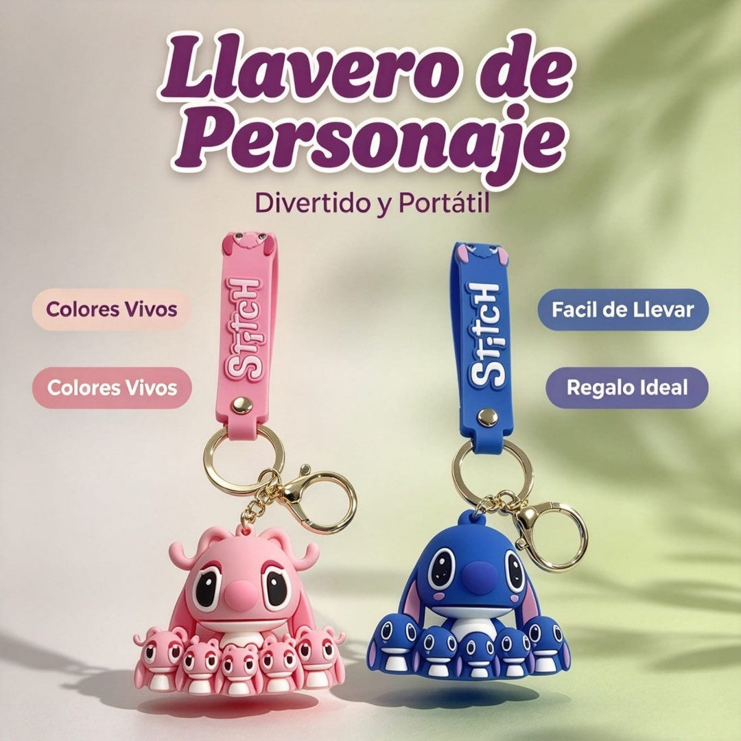 LLAVERO STITCH F