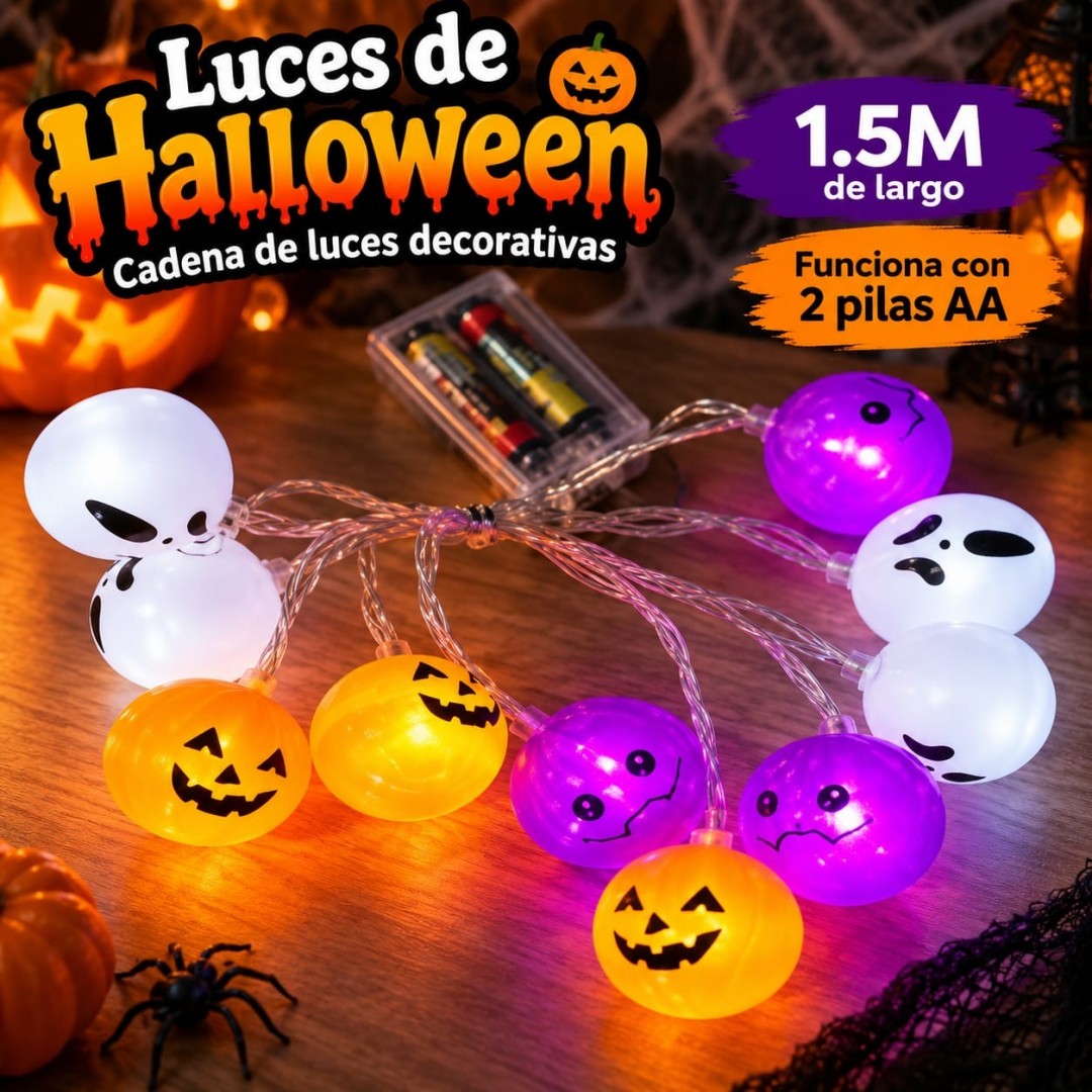 LUZ HALLOWEEN 10L 1.5M B
