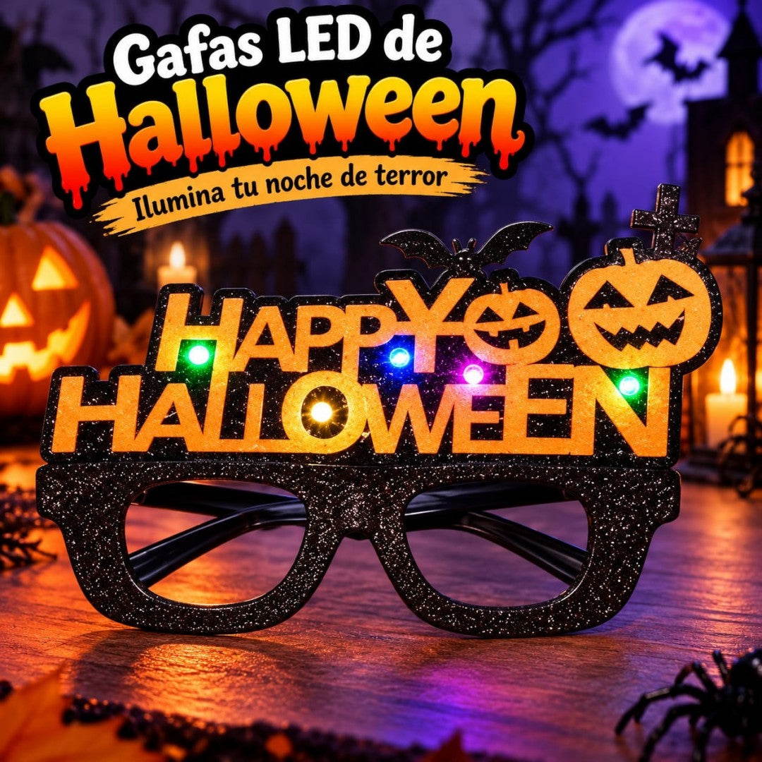 LENTE HALLOWEEN CON LUZ