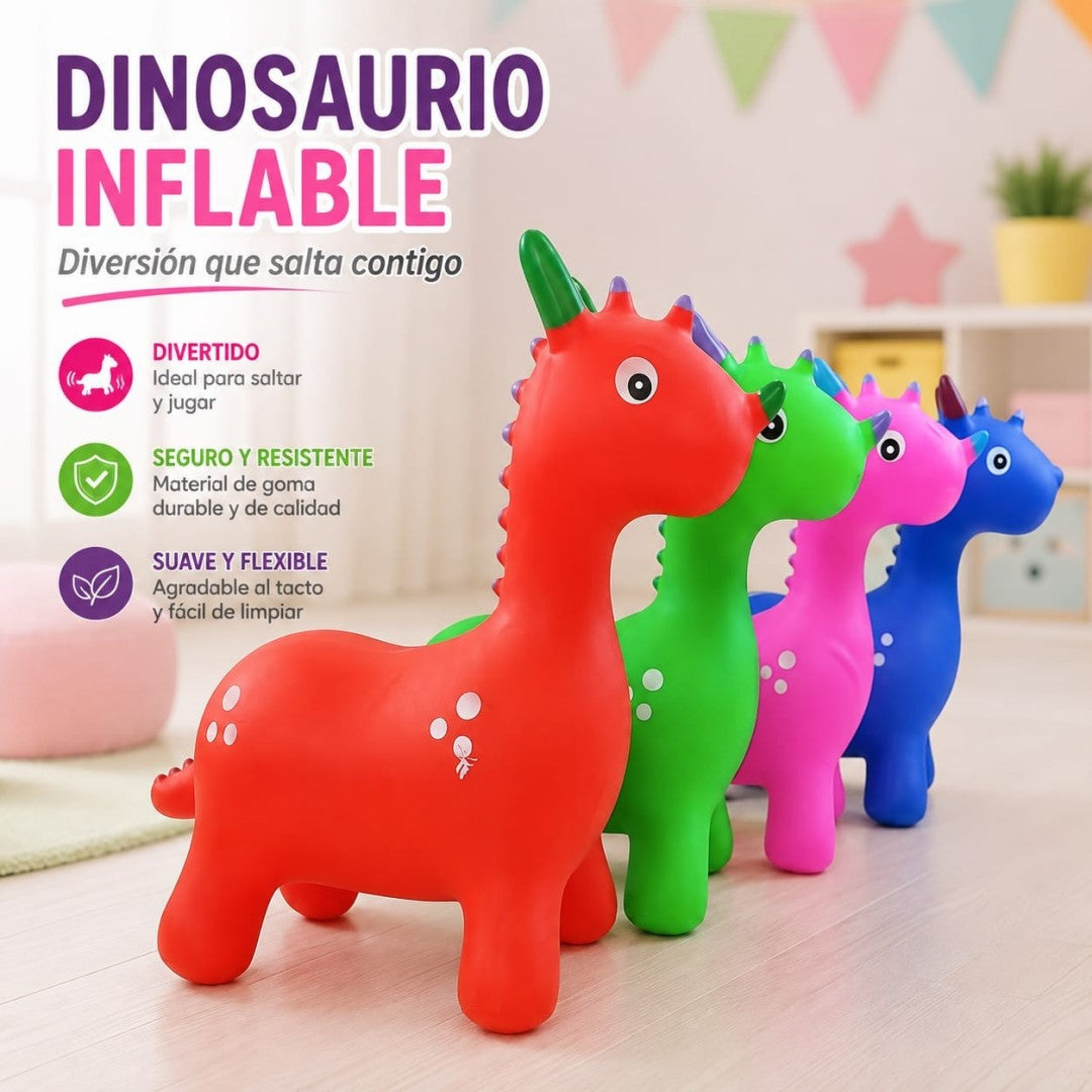 DINOSAURIO INFLABLE HULE B