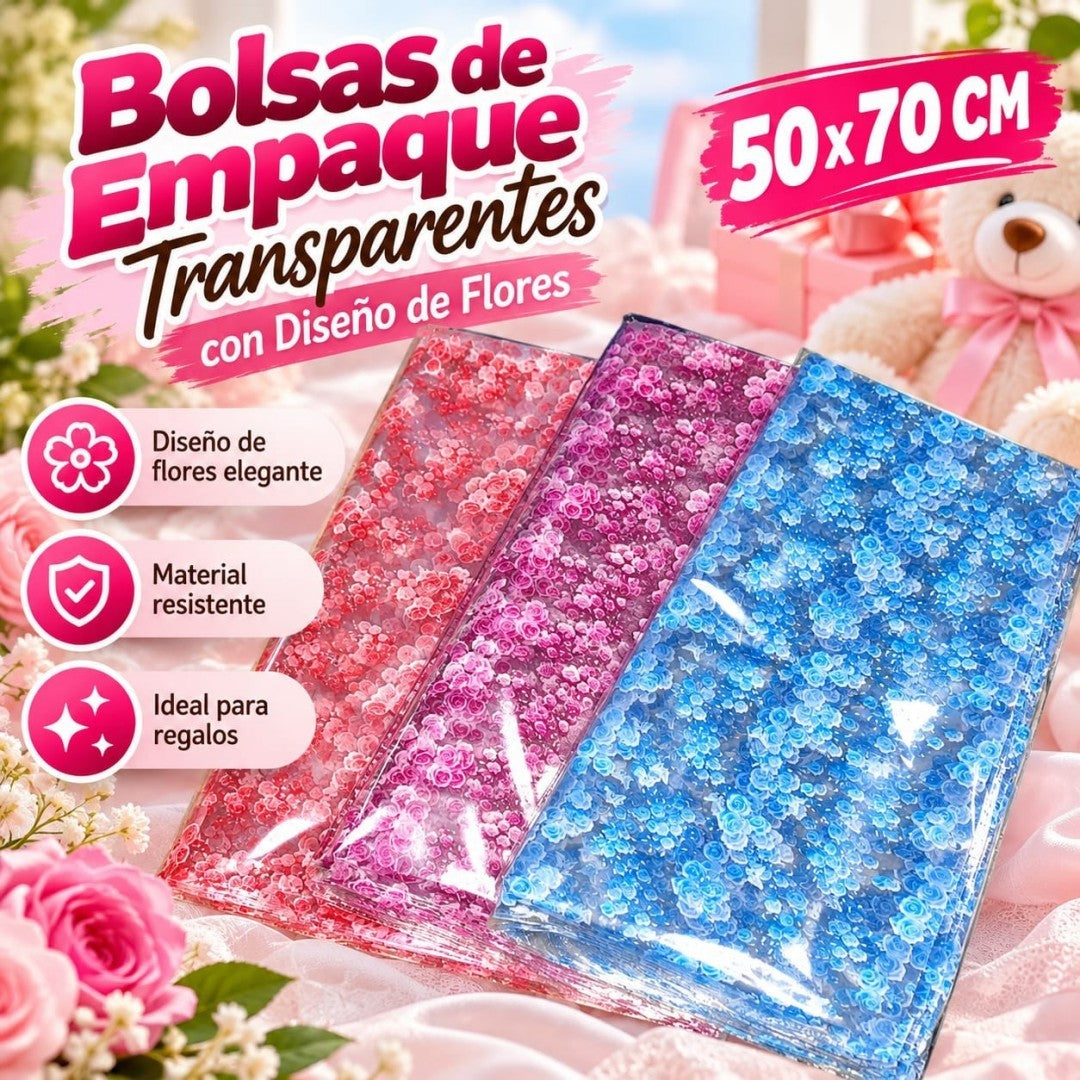 BOLSA PARA PELUCHE 50*70 MARIPOSA