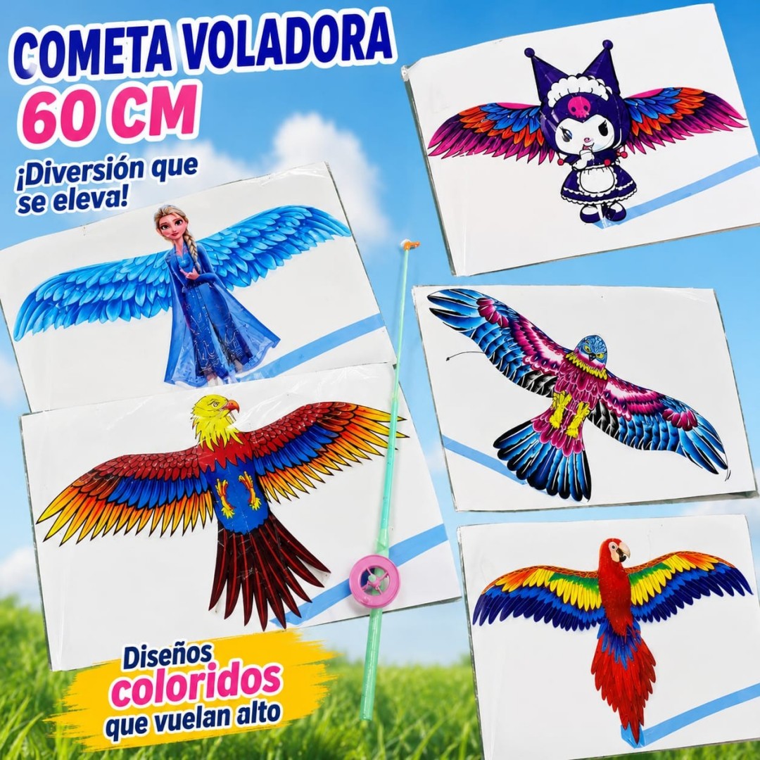 PAPALOTE PERSONAJE 60CM