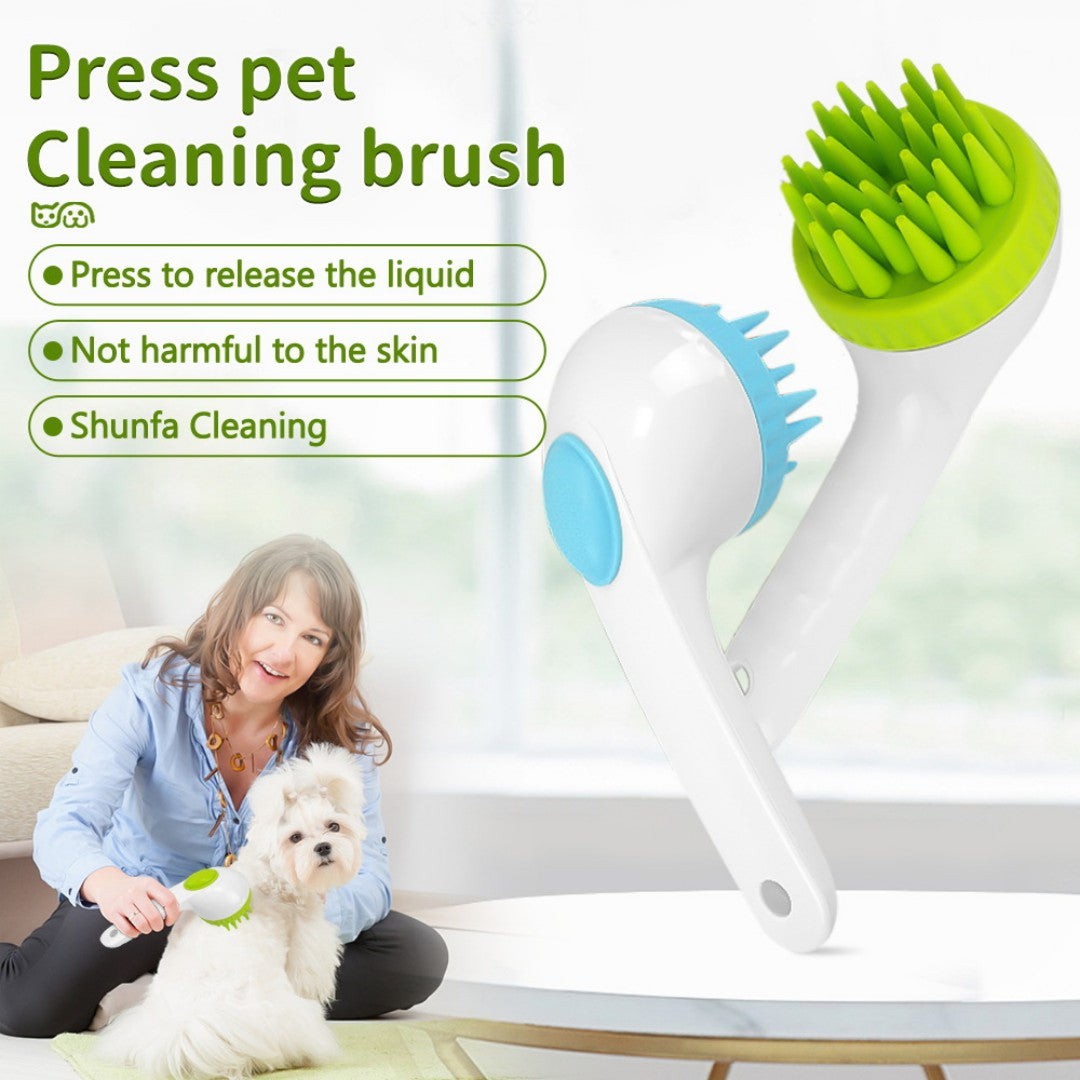 CEPILLO DISPENSADOR PARA MASCOTAS