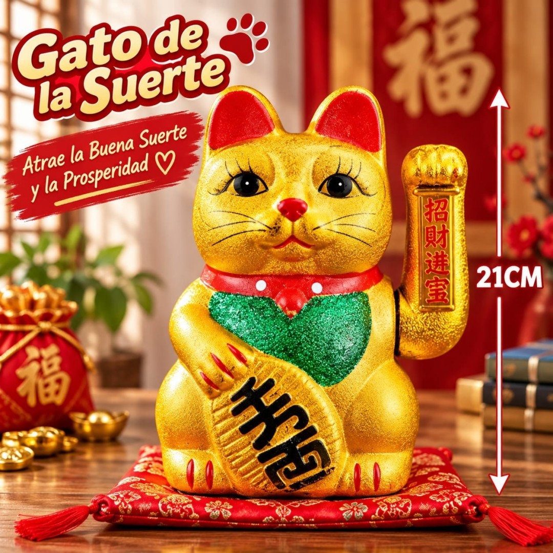 GATO SUERTE 9PULG B