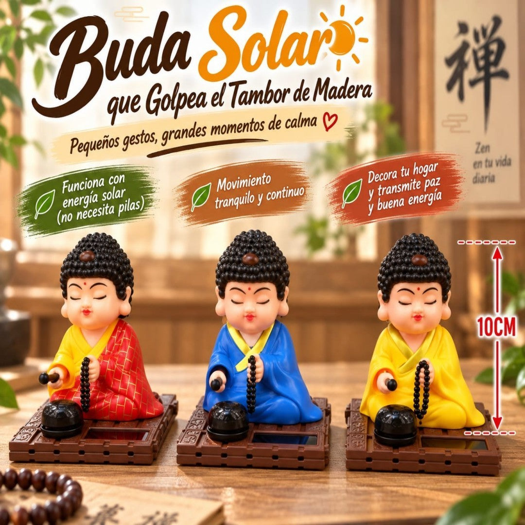 ADORNO BUDA SOLAR 7.8*10CM